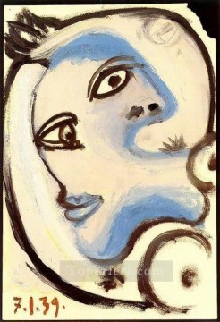 Cabeza de mujer 5 1939 Pablo Picasso Pinturas al óleo